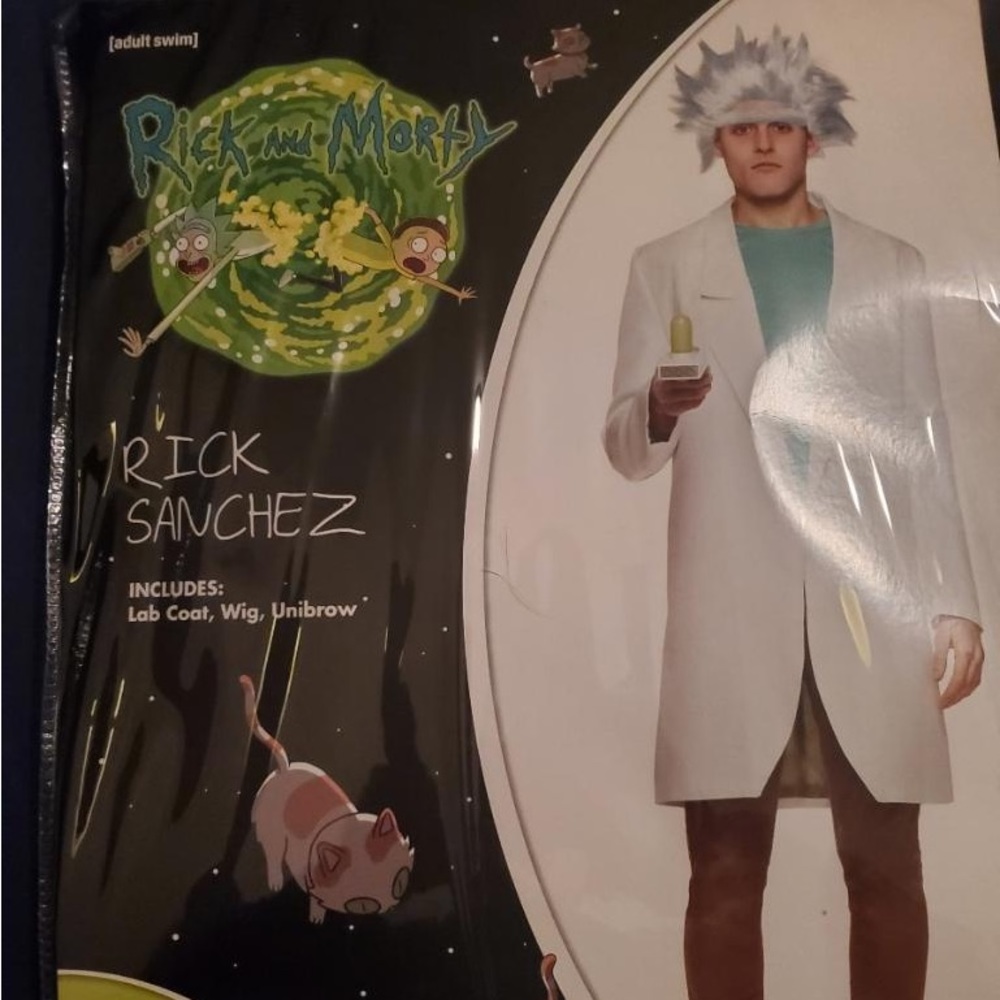 Rick Sanchez Halloween Costume L/XL